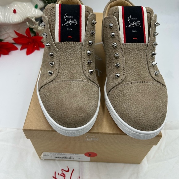 Christian Louboutin Mens FAV vontade sneakers size 41 made in Italy - Picture 11 of 11